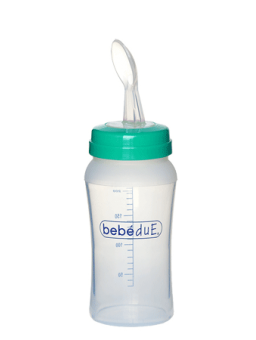 Biberón con cuchara 230ml + recambio Colours & Flavours - Inicio