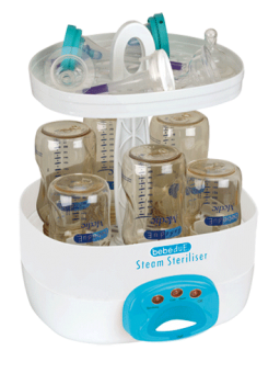 Esterilizador eléctrico ESPRESSO Bebédue - Inicio