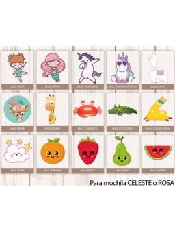 Mochila personalizada - Vuelta al Cole