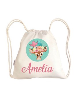 Talega blanca con asas - Inicio