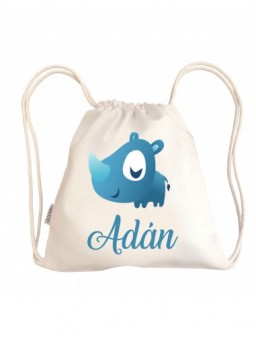 Talega blanca con asas - Inicio