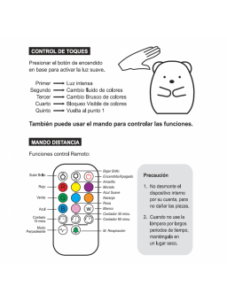 Lámpara multifunción happy way - Sueño