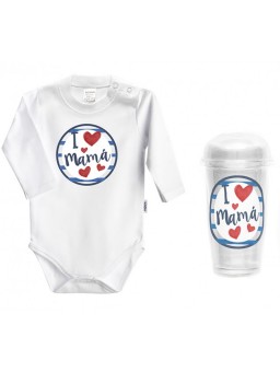 Body bebé personalizado FRASE "I love mamá" - Inicio