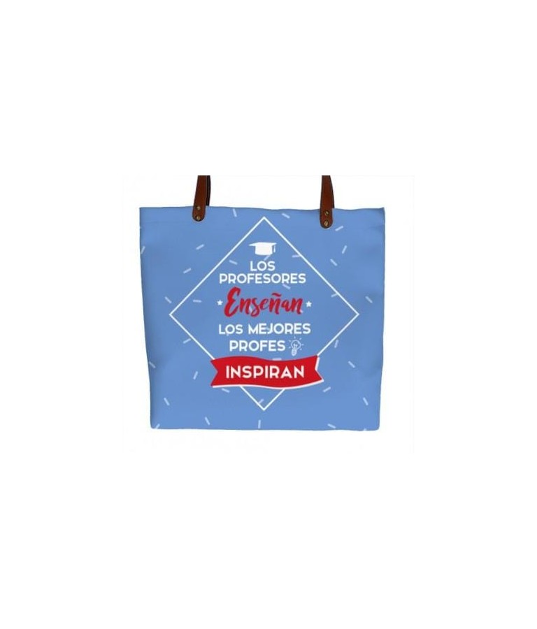 Bolso polipiel Mejores profes - Personalizados