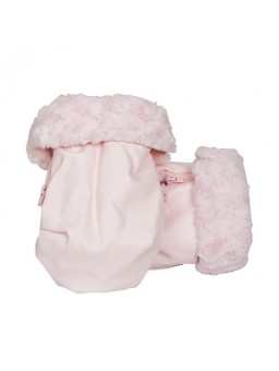 MANOPLAS PARA COCHE BEBÉ ROSA - Accesorios
