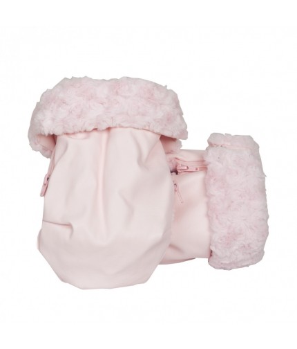 MANOPLAS PARA COCHE BEBÉ ROSA - Accesorios