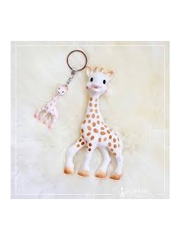 Mordedor Sophie La Girafe + llavero Mini Sophie - Juguetes