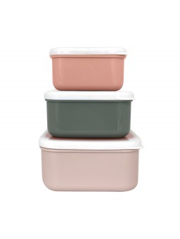 SET 3 CAJAS DE ALMUERZO TROPICAL - Alimentación