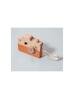 Cámara fotos madera Naranja - Juguetes