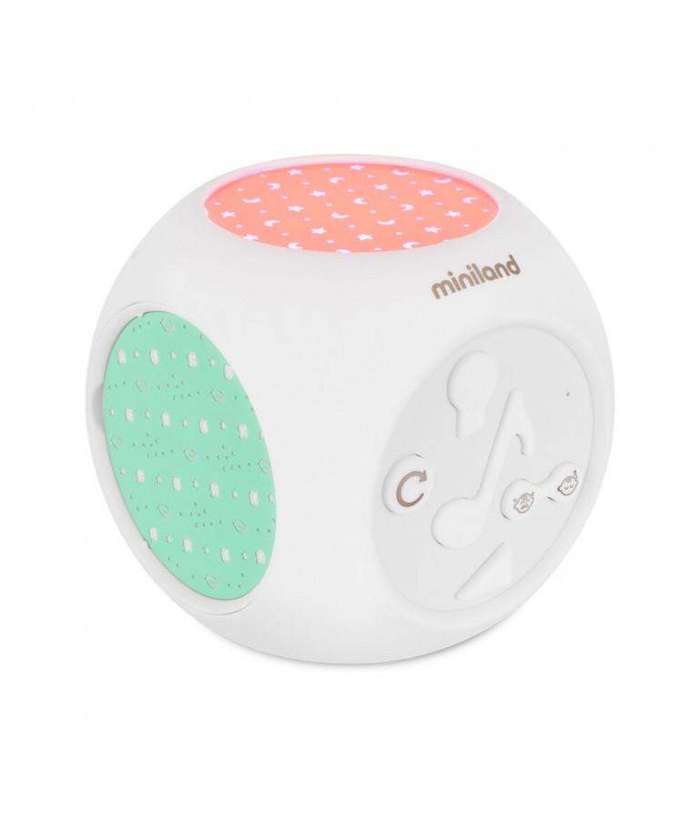 Proyector Miniland Dreamcube Magical blanco - Sueño