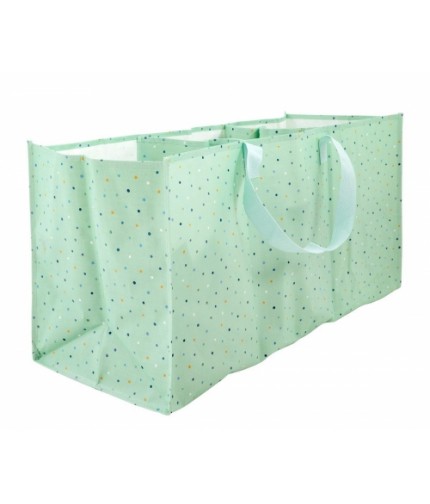 Organizador juguetes Dots Sage - Juguetes