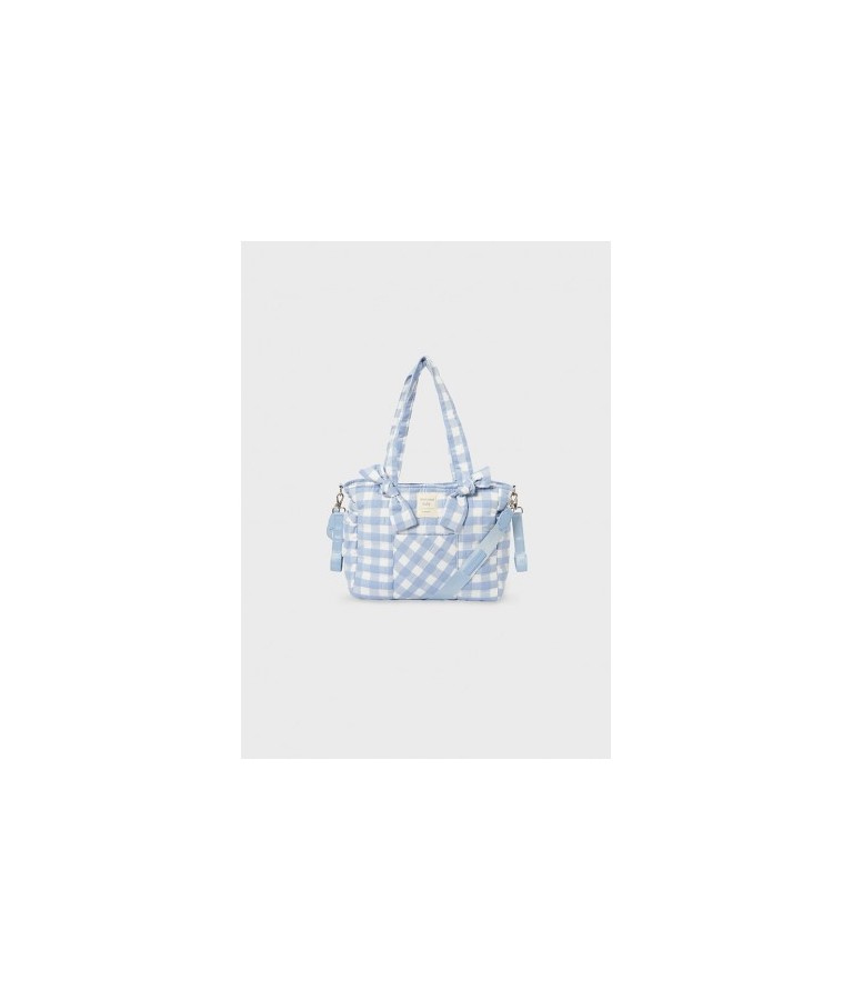 Bolso vichy celeste - Accesorios