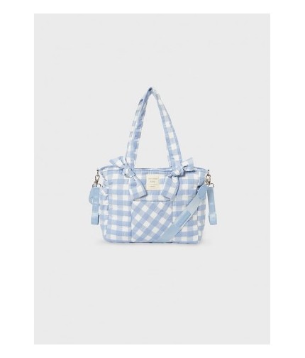 Bolso vichy celeste - Accesorios