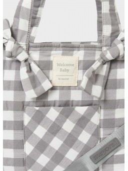 Bolso vichy gris - Accesorios