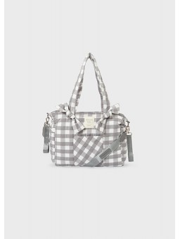Bolso vichy gris - Accesorios