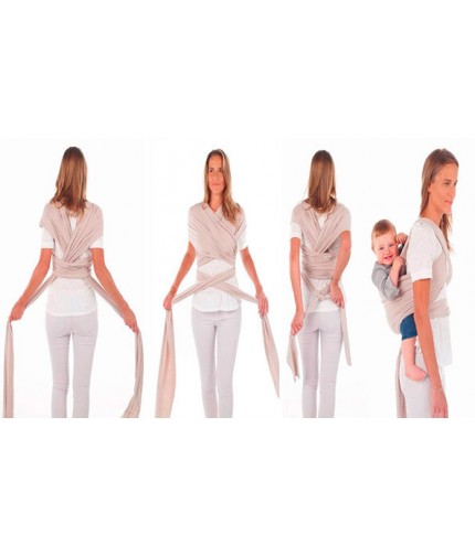 Fular semielástico cocoon - Portabebés- mochilas-fulares