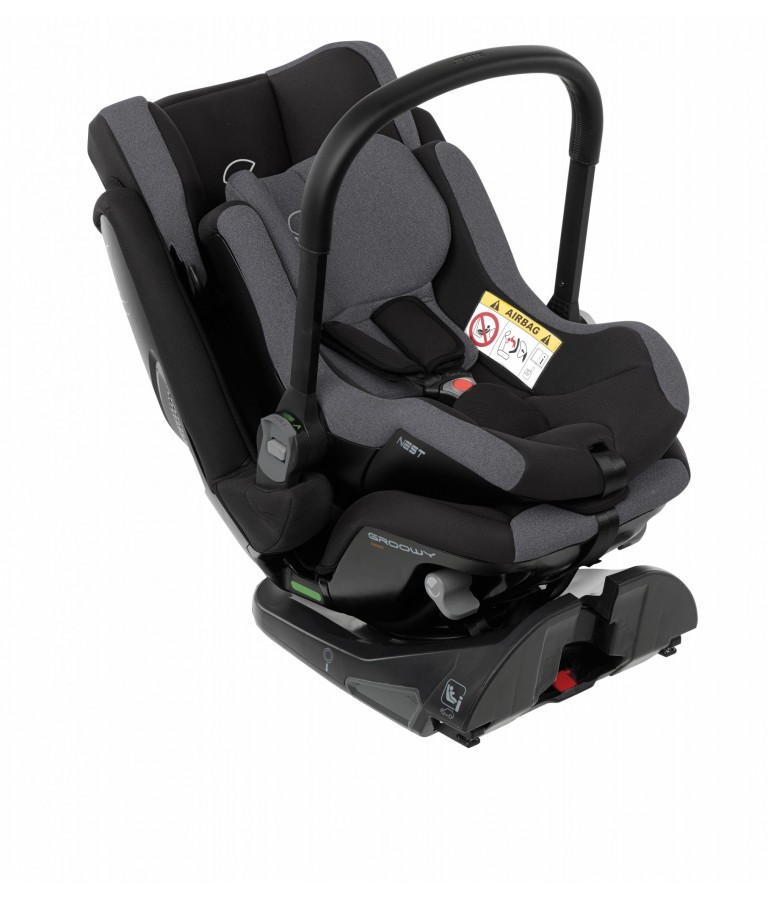 GROWY + NEST - Silla auto con isofix